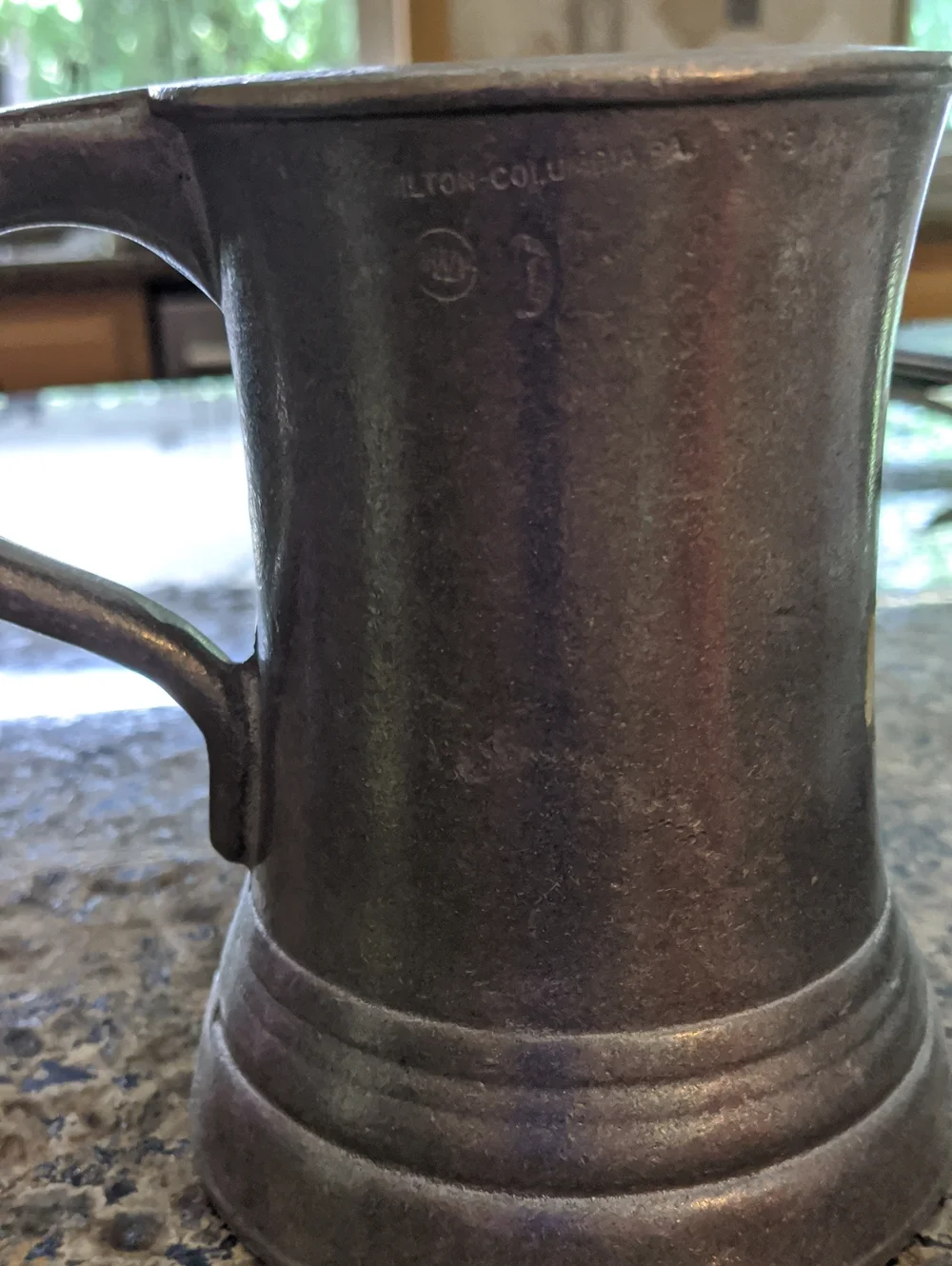 Wilton Pewter Tankard Collectible Metalware 1776 anniversary Limited Mug Vintage
